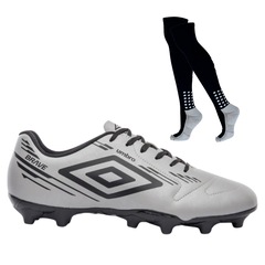 Chuteira de Campo Adulto Umbro Brave + 1 Meião - Foto 1