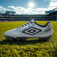 Chuteira de Campo Adulto Umbro Brave + 1 Meião - Foto 8