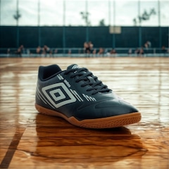 Chuteira de Futsal Adulto Umbro Brave + 1 par de Meião - Foto 2