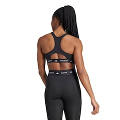 Top Feminino adidas Techfit Suporte Médio - Foto 2