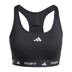 Top Feminino adidas Techfit Suporte Médio - Foto 3