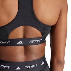 Top Feminino adidas Techfit Suporte Médio - Foto 7