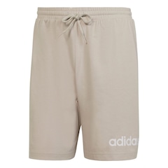 Short Masculino Adidas Moletinho Logo Linear - Foto 1
