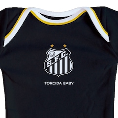 Body Infantil do Santos Torcida Baby - Foto 2