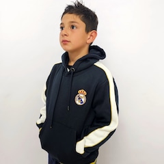 Blusão Real Madrid Moletom Símbolo Infantil Balboa - Foto 2