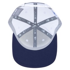 Boné Cruzeiro Vintage New Era Branco Aba Reta Futebol 9Fifty - Foto 5