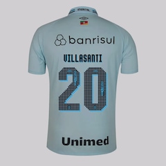 Camisa do Grêmio II 25/26 Umbro 20 Villasanti Masculina - Foto 1