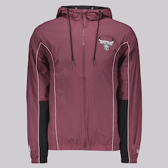 Jaqueta Masculina New Era com Capuz NBA Chicago Bulls Classic - Foto 1