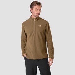 Blusão de Moletom Masculino The North Face Fleece Glacier Hz - Foto 1