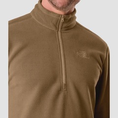 Blusão de Moletom Masculino The North Face Fleece Glacier Hz - Foto 3