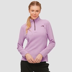 Blusão de Moletom Feminino The North Face Glacier Zip - Foto 1