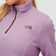 Blusão de Moletom Feminino The North Face Glacier Zip - Foto 3