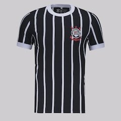 Camisa Corinthians Retrô Número 8 Preto - Foto 1