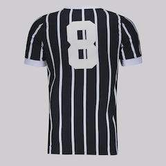 Camisa Corinthians Retrô Número 8 Preto - Foto 2