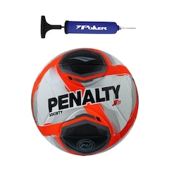 Kit Bola de Society Penalty S11 R2 25 + Bomba de Ar - Foto 1