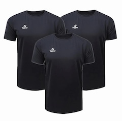 Kit Camiseta Masculina Topper Classic New - 3 Unidades - Foto 1