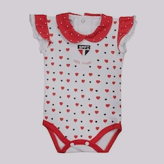 Body São Paulo Heart e Shield FutFanatics - 2 Unidades - Infantil - Foto 2