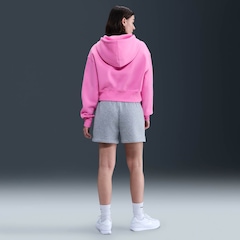 Blusão de Moletom Feminino Nike Cropped Sportswear Phoenix Fleece - Foto 2