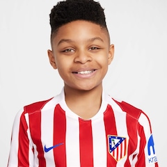 Camisa Atlético de Madrid I 25/26 Nike Torcedor Pro Infantil - Foto 5