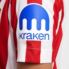 Camisa Atlético de Madrid I 25/26 Nike Torcedor Pro Infantil - Foto 7
