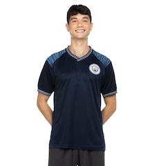 Camisa Manchester City Recortes Masculina - Foto 1