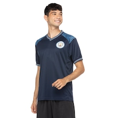 Camisa Manchester City Recortes Masculina - Foto 2