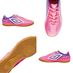 Chuteira Futsal Adulto Umbro Fast Ii + 1 Meião - Foto 6