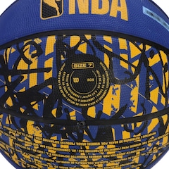 Bola de Basquete Wilson NBA Team Graffiti GS Warriors Tam 7 - Foto 5