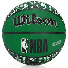 Bola de Basquete Wilson NBA Team Graffiti Boston Celtics - Foto 2