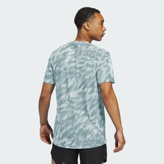 Camiseta Masculina adidas Own The Run Allover - Foto 3