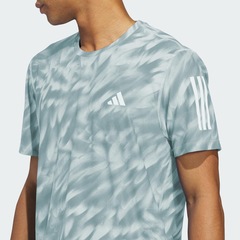 Camiseta Masculina adidas Own The Run Allover - Foto 5