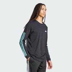 Camiseta Masculina adidas Manga Longa Color Script - Foto 4