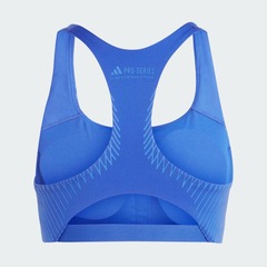 Top de Treino Feminino adidas Médio Suporte Powerimpact Luxe Proseries - Foto 7
