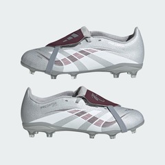 Chuteira de Campo Infantil adidas Predator League Jude Bellingham Fold-Over Tongue - Foto 8