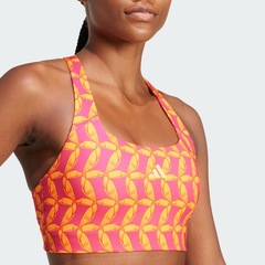 Top Médio Suporte Feminino adidas x FARM Rio - Foto 5