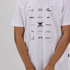 Camiseta Oakley Logomania Edição Comemorativa 50 anos Masculina - Foto 4