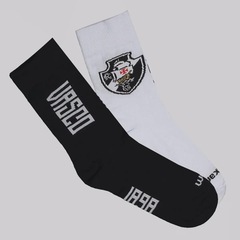 Meia Cano Alto Rikam Vasco - 2 Pares - Infantil - Foto 1