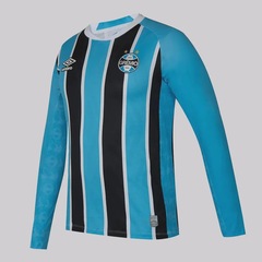 Camisa Manga Longa do Grêmio I 25/26 Umbro 99 C. Olivera Masculina - Foto 3