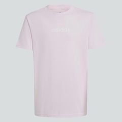 Camiseta Adidas Essentials Logo Linear Infantil - Foto 4