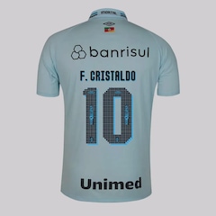 Camisa do Grêmio II 25/26 Umbro 10 F. Cristaldo Masculina - Foto 1