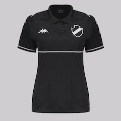 Camisa Polo do Vasco Kappa Supporter Monochromatic Feminina - Foto 1