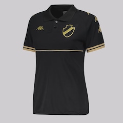 Camisa Polo do Vasco Kappa Supporter Monochromatic Feminina - Foto 3