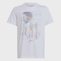 Camiseta adidas Estampada Messi Infantil - Foto 4