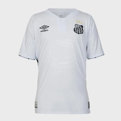 Camisa do Santos I 24/25 Umbro Oficial Unissex - Foto 1