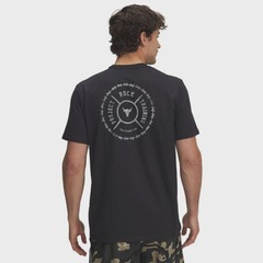 Camiseta Under Armour Project Rock Wire Masculina - Foto 2