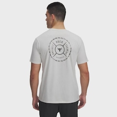 Camiseta Under Armour Project Rock Wire Masculina - Foto 2