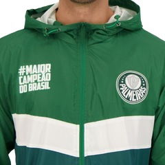 Jaqueta Corta Vento SPR Palmeiras Capuz Masculina - Foto 5