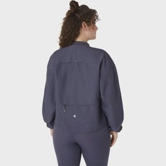 Jaqueta Feminina Asics sem Capuz Nagino Run Adjustable - Foto 2