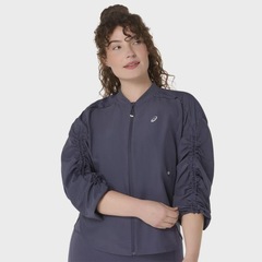 Jaqueta Feminina Asics sem Capuz Nagino Run Adjustable - Foto 8