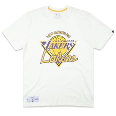 Camiseta Masculina New Era Los Angeles Lakers Fanpage - Foto 1
